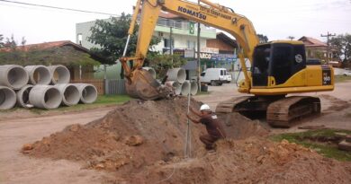 Obras Rua Ana Maria Rodrigues de Freitas.